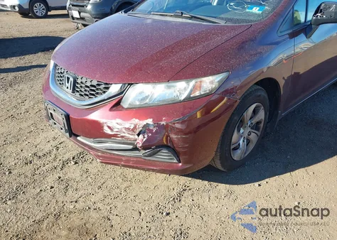 2015 Honda Civic Lx z USA, uszkodzony, nr VIN 19XFB2F53FE031598